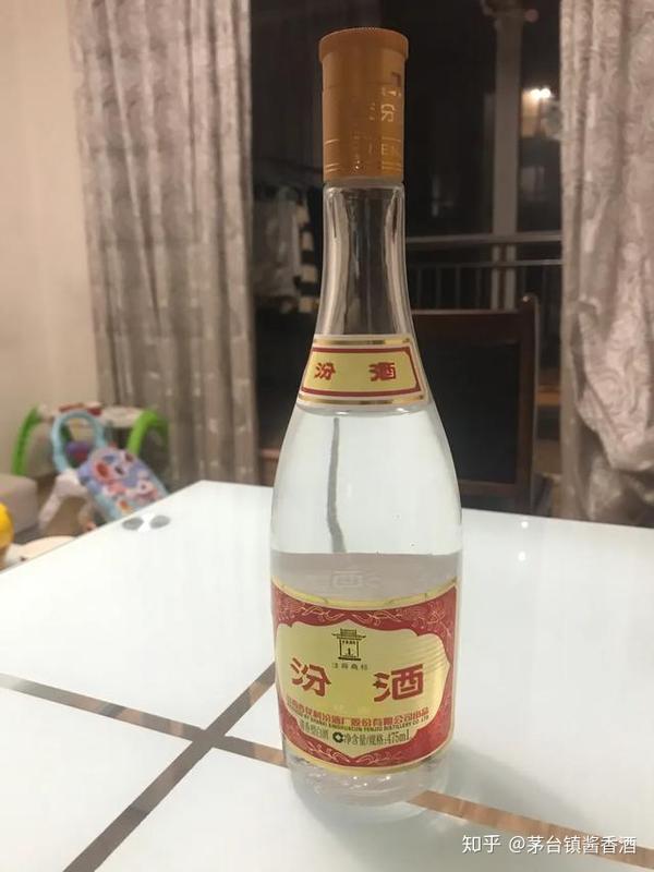 2,汾酒,42度红盖玻汾475ml,约40元