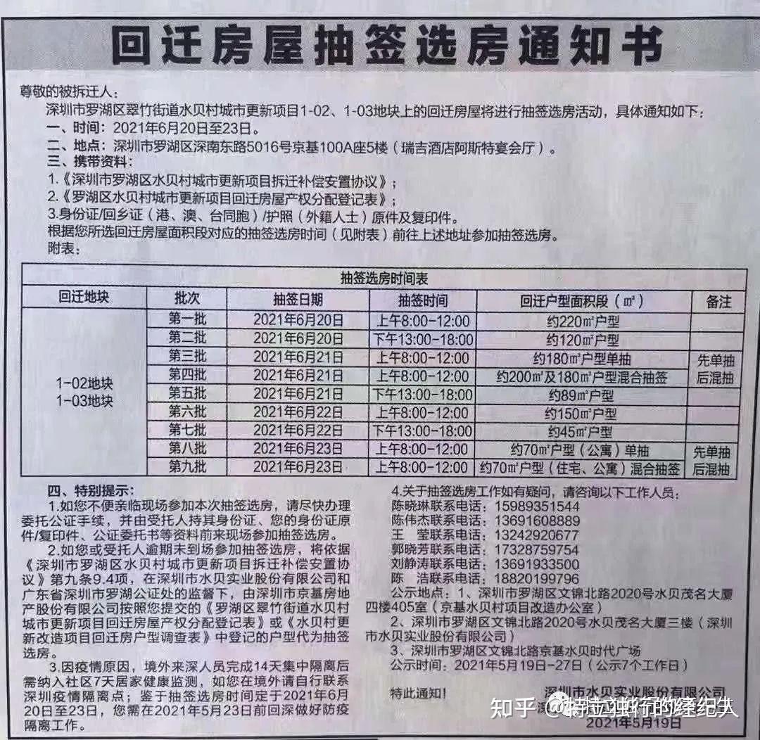 买方就可以凭着房票选房