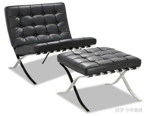 巴塞罗那椅    1929    barcelona chair
