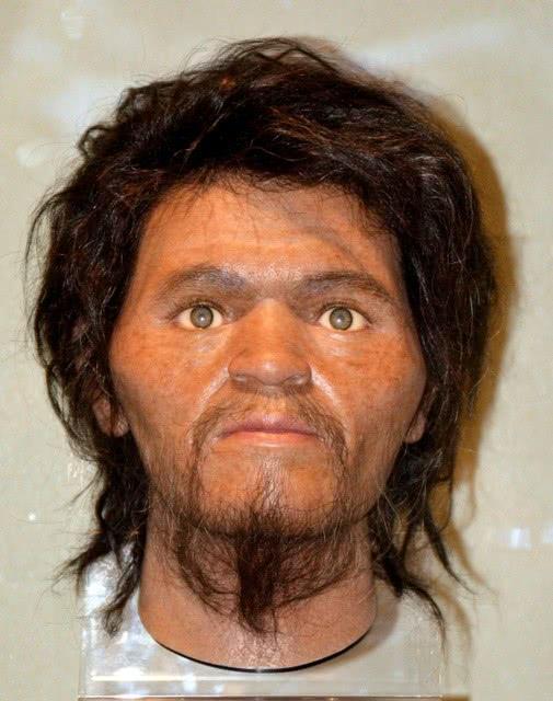 日本绳纹人,1.6万年前.