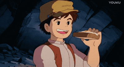 动漫里的美食最诱人!特别是宫崎骏的!没人反对吧?