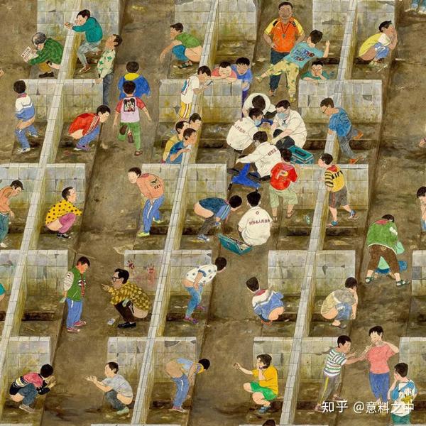 算是漫画,但是真的震撼到我了,真的特别棒,是赵廷斌的童年往事-大厕所