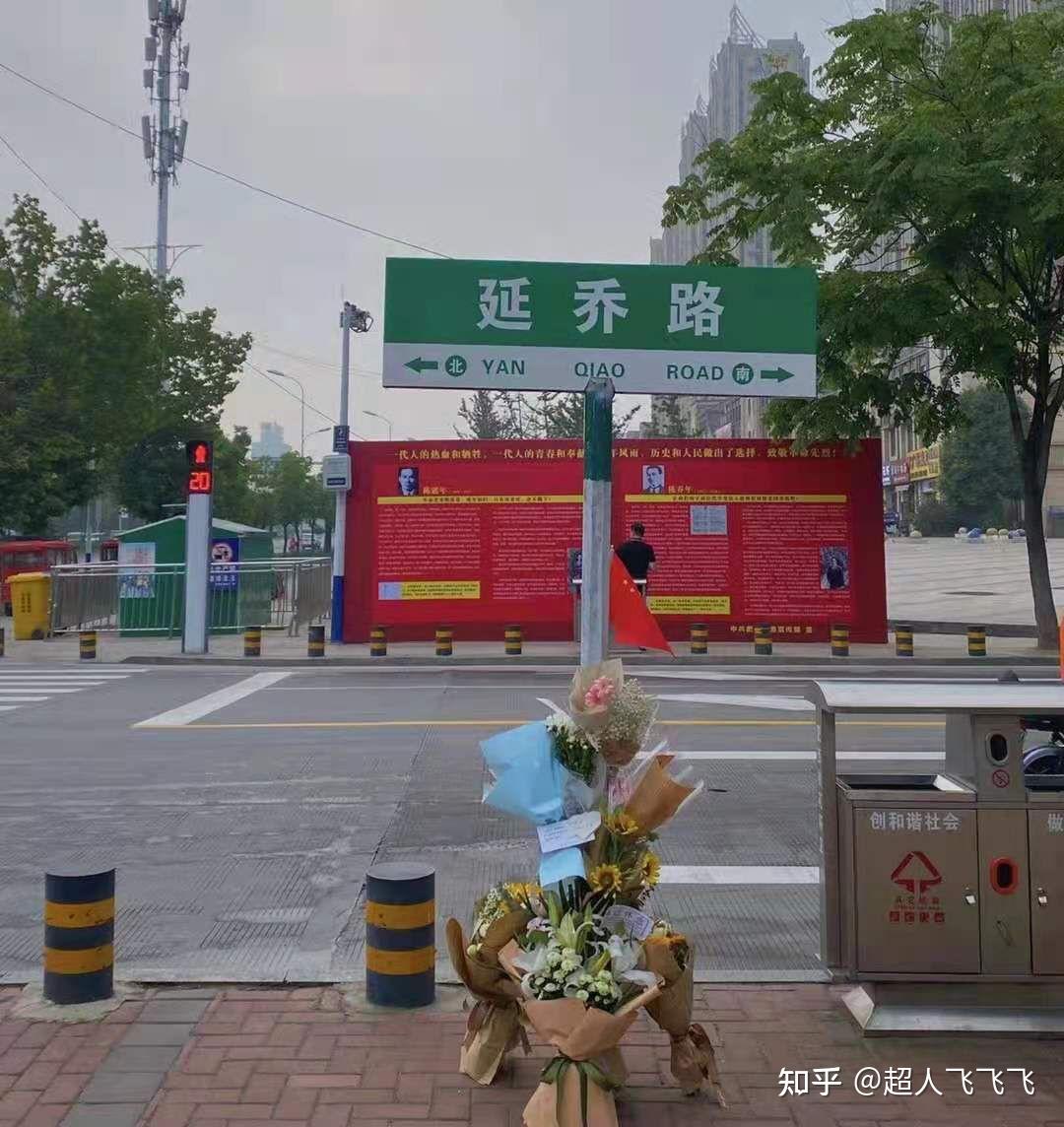 如何看待合肥市民在延乔路路牌献花?陈延年,陈乔年的