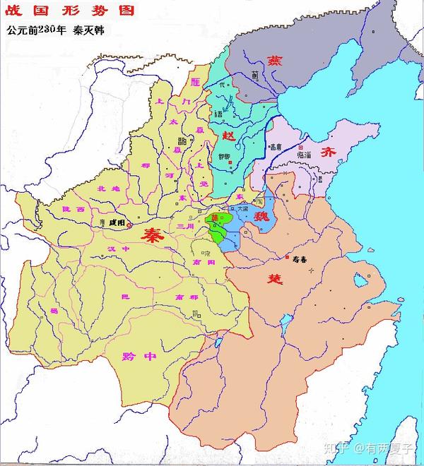 " 如果不是韩国派了精通水利工程的郑国去秦国实施"疲秦计划