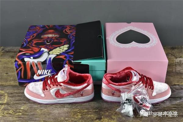 nike dunk 情人节限定粉配色开箱测评