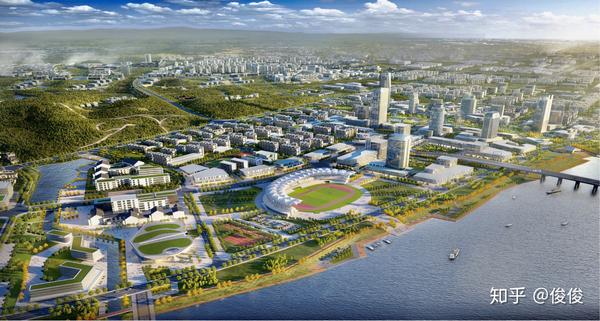 附上一张吉水县金滩新区的规划图.