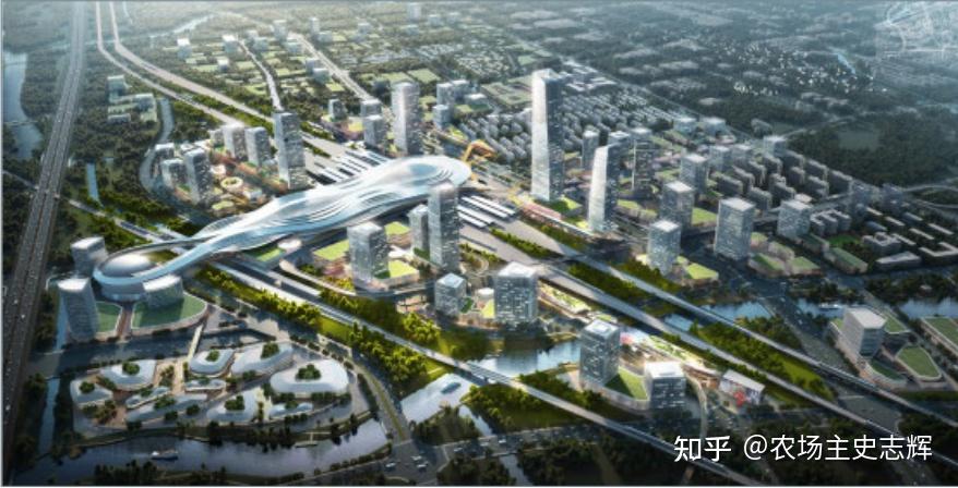 松江新城总体城市设计:松江枢纽 科技影都 颜值担当