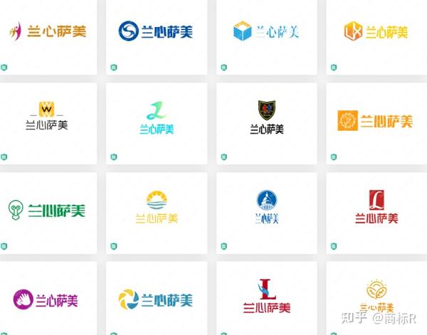 珠宝品牌logo设计欣赏:兰心萨美 - 知乎