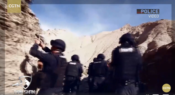 cgtn重磅推出第三部大尺度新疆反恐纪录片部分现场画面首次披露