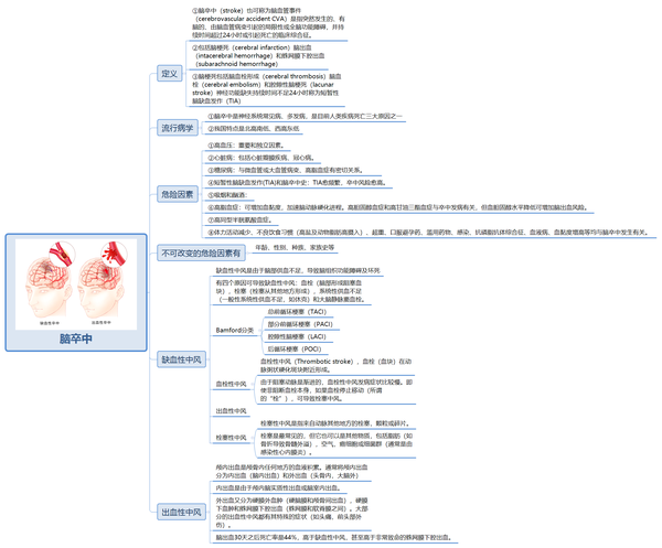 康复医学笔记:脑卒中