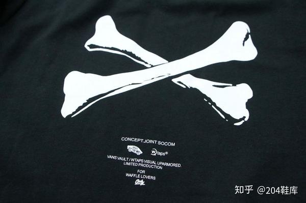 wtaps x vans 骨头联名t恤【204鞋库】