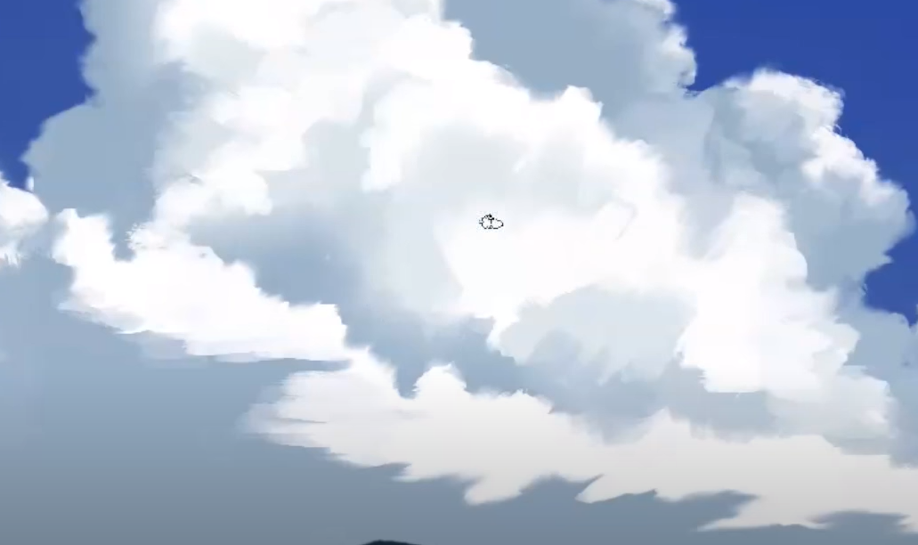 绘伴精选板绘教程手把手教你画天空的云