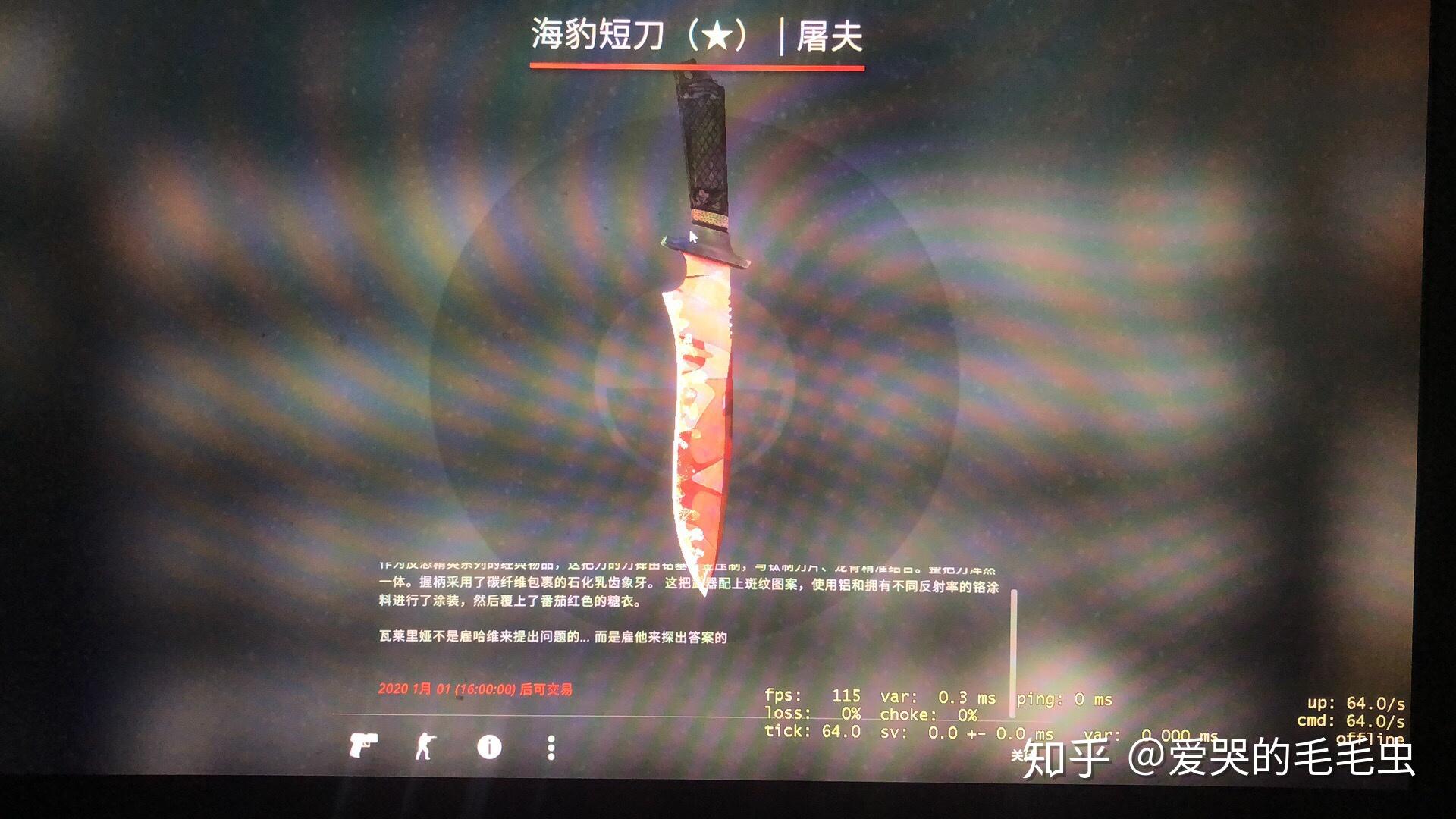 如何评价csgo20周年新出的海豹短刀