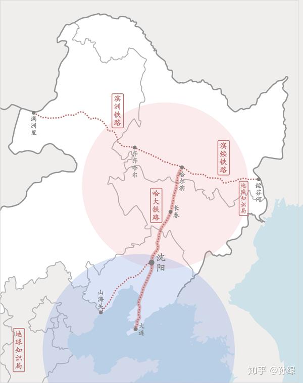 而位于哈大轴线核心枢纽,联通东北亚经济圈与环渤海经济圈的沈阳,得天