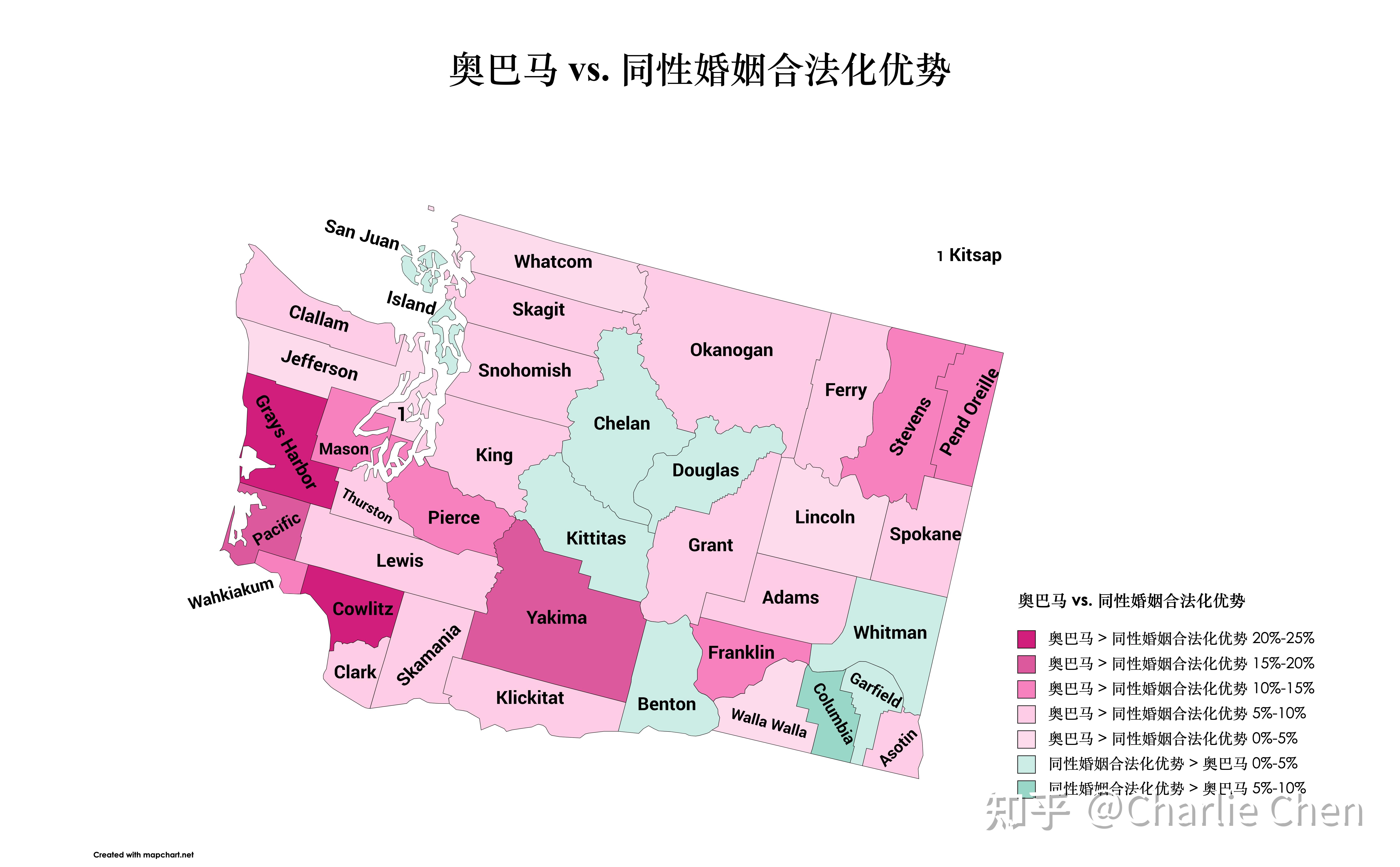 2012年华盛顿州在总统选举和两项公投中投票结果分析