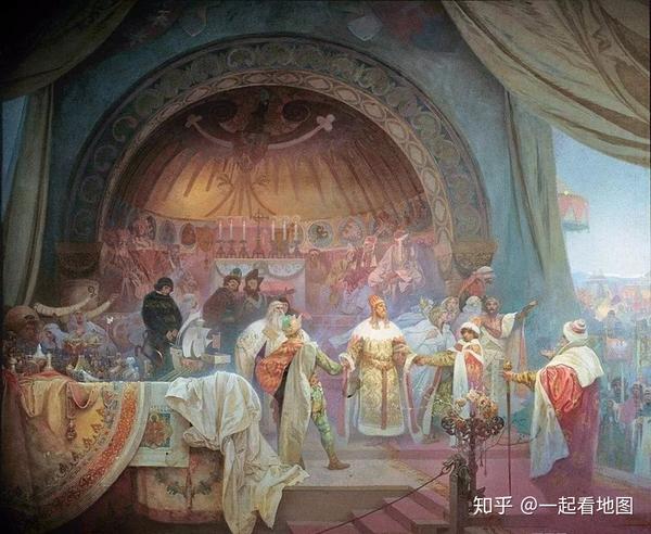 鲁道夫一世加冕神圣罗马帝国皇帝