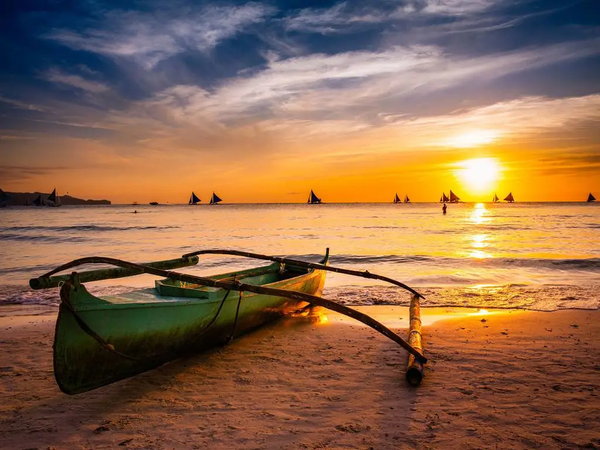菲律宾沙滩风景