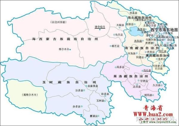 这是青海省地图