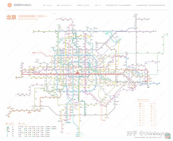 北京轨道交通线路图20352025运营版