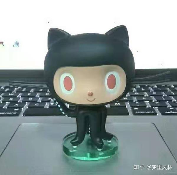 同学送的章鱼猫,因为知道我老是刷github