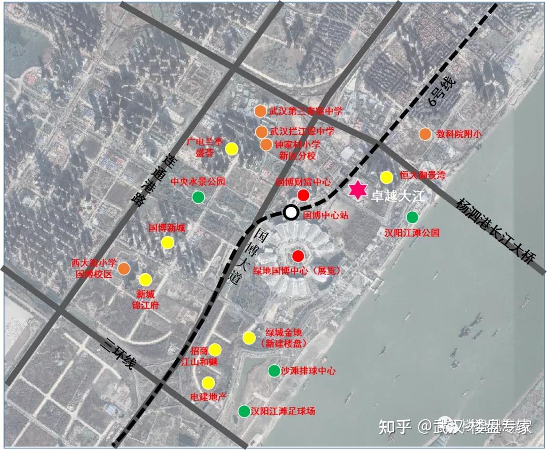 汉阳滨江热度楼盘卓越大江楼盘怎么样评测一