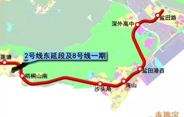 深圳地铁8号线最新规划(站点 线路图 开通时间 进展).