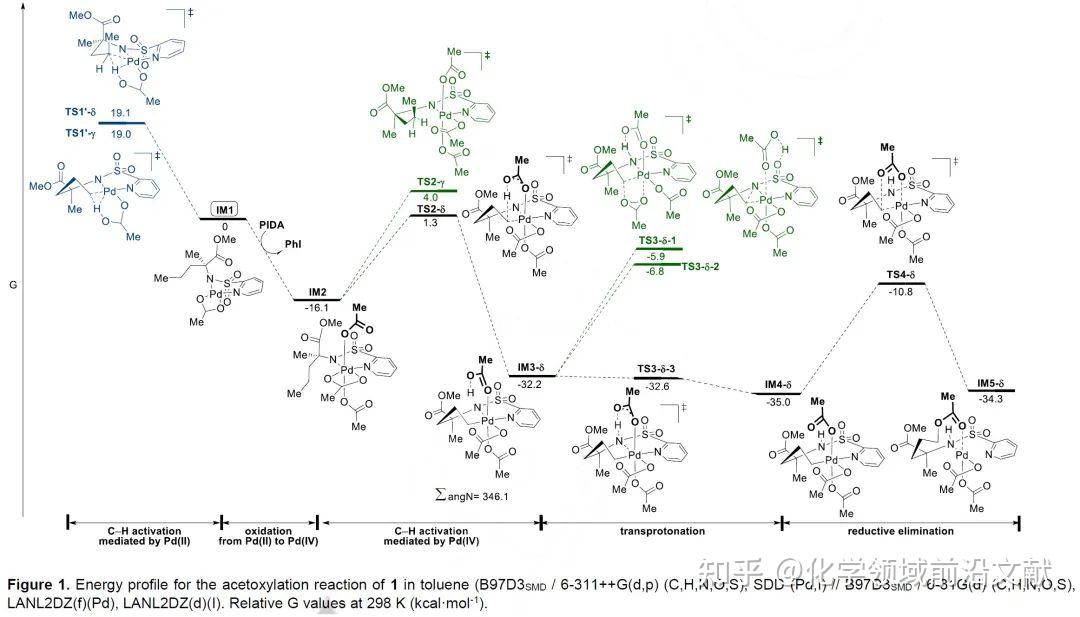 钯催化PIDA介导的氨基酸衍生物的δ C sp3 H乙酰氧基化反应 知乎