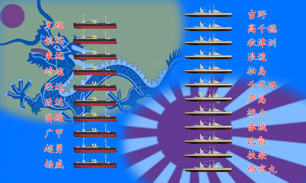 动态图解甲午海战:全景再现联合舰队歼灭北洋水师的每