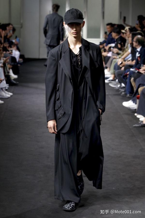 设计师yohji yamamoto(山本耀司)男装作品秀