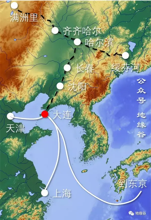 旅顺是怎么变成大连的?地缘谷