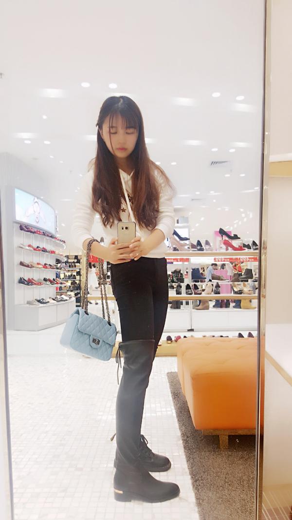 如何把女朋友拍成大长腿?