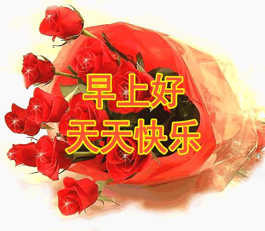早上好快乐的每一天都从早晨开始祝朋友们早安