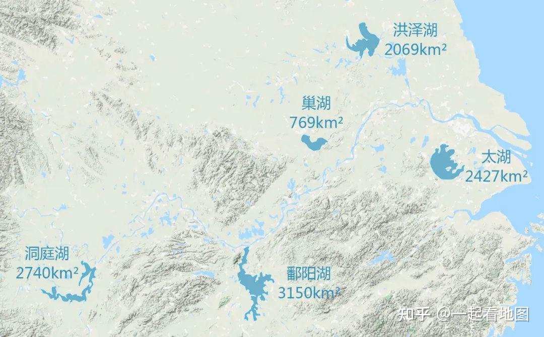 微山湖呼伦湖博斯腾湖都比巢湖大为何不在五大淡水湖之列