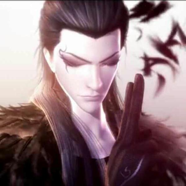 第一句话是:                  道         长         好!