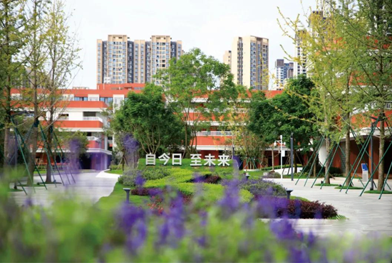 学校简介 天府中学附属小学是藏在大校园