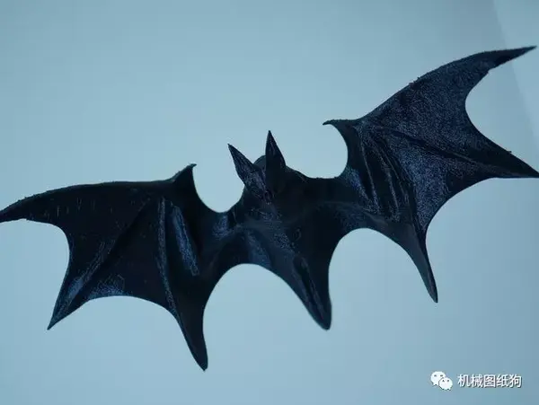 【3d打印】vampire bat黑蝙蝠模型3d打印图纸 stl格式