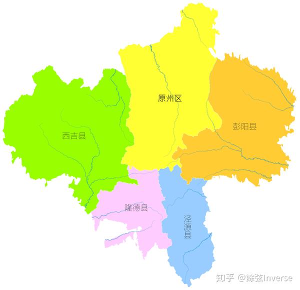 固原市县级行政区划图
