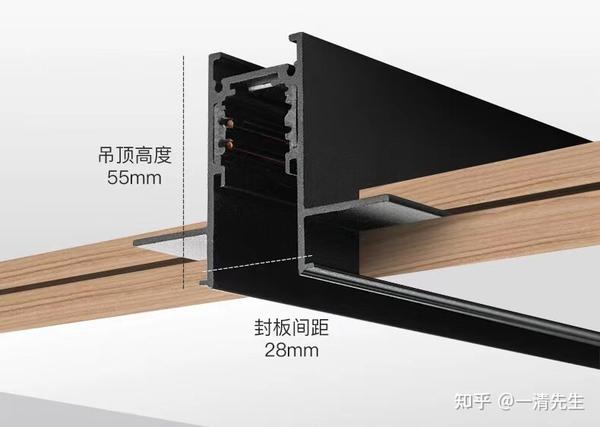 附磁吸轨道灯的安装方法,磁吸轨道灯尺寸,磁吸轨道灯开槽尺寸
