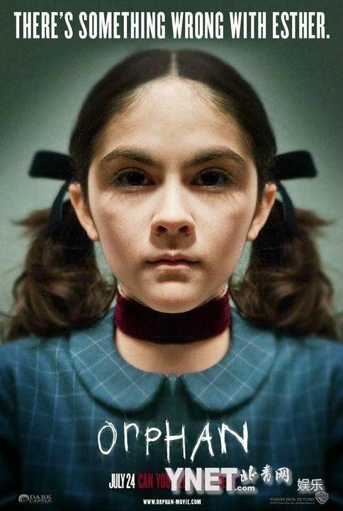 《孤儿怨》中的"小女孩",每次不小心看到这个海报都害怕!