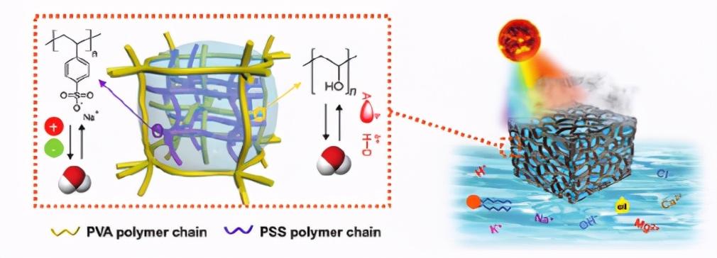 德克萨斯大学奥斯汀分校余桂华赵飞团队先进材料pva水凝胶太阳动废水