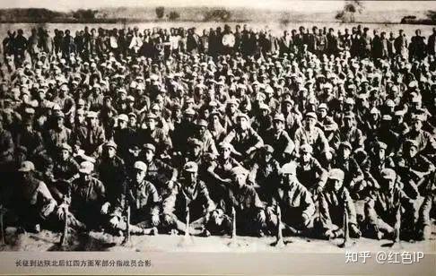 1935年9月到达陕甘苏区时)增至3400余人;红四方面军(1936年10月红军