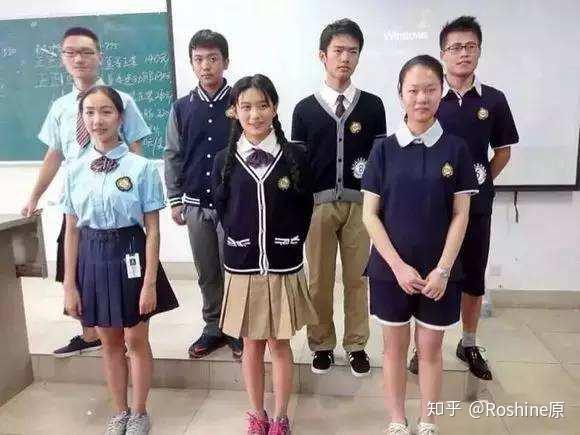 中国哪些中学有好看的校服?