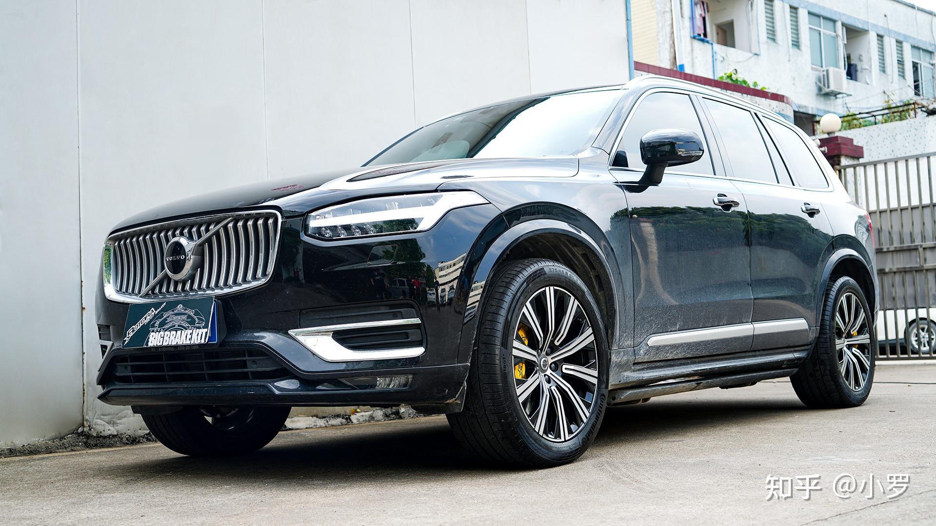 沃尔沃xc90改装rotora刹车系统