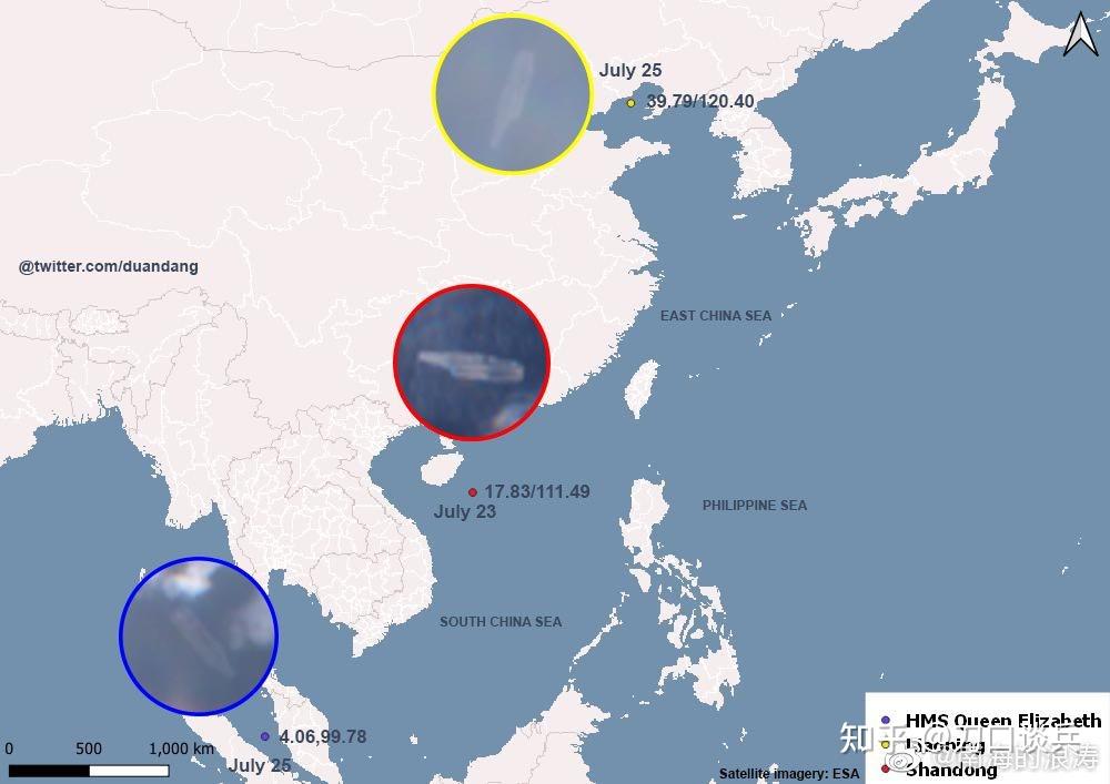 英国航母闯南海图什么美媒发文揭真相我国如何应对