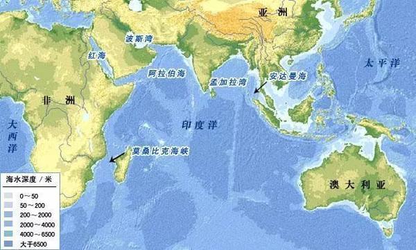 地图看世界;区域大国澳大利亚和印度