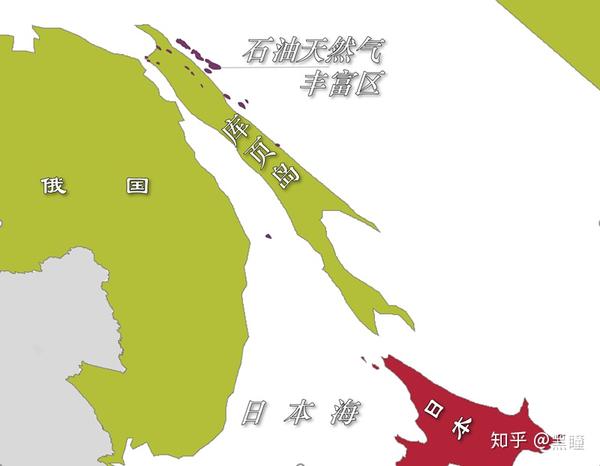 日本与俄罗斯对北方四岛(南千岛群岛)的领土归属存在争议.