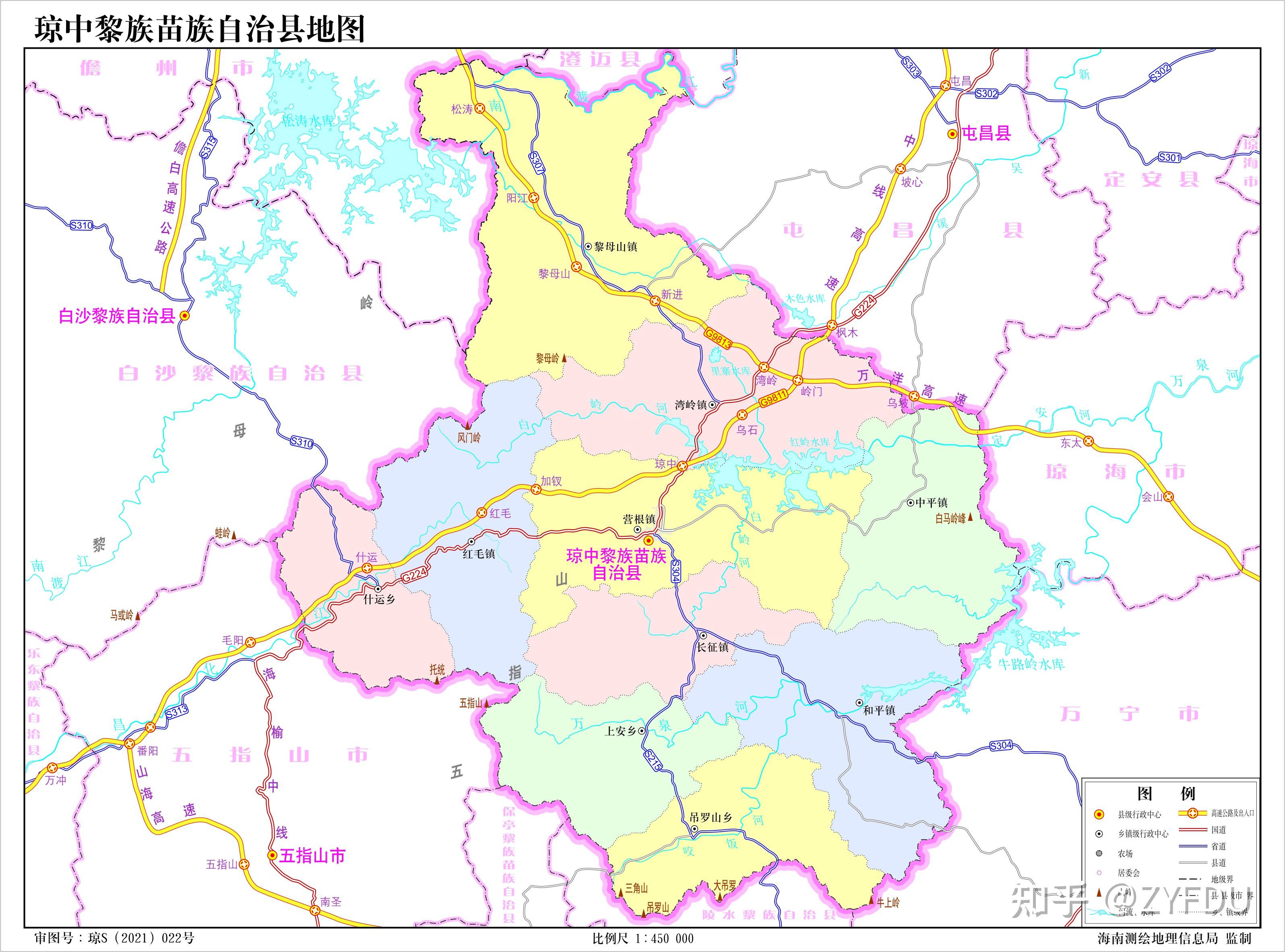 海南省地图 - 知乎