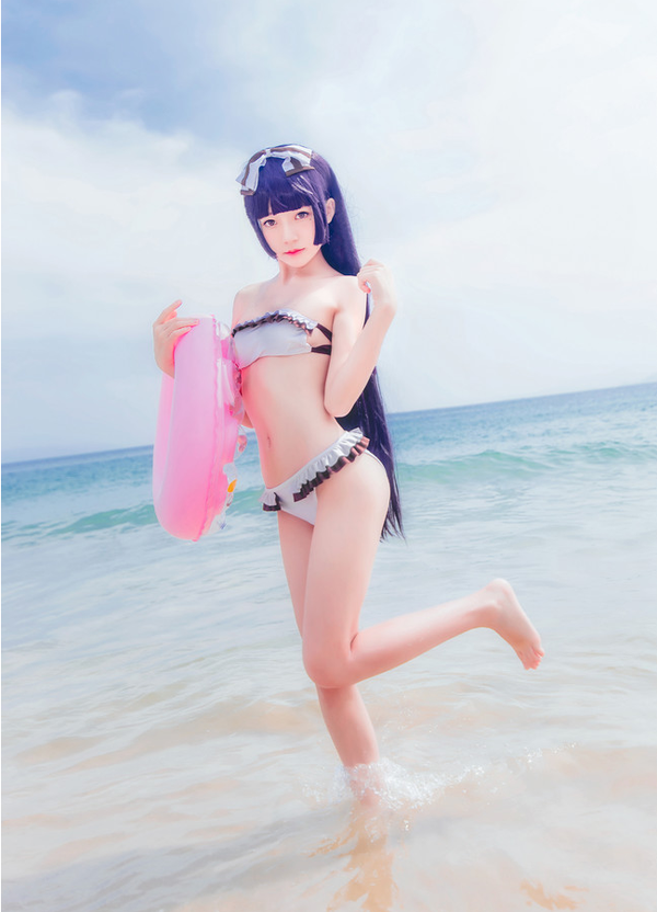 五更琉璃 cosplay | 半次元 3.春日野穹 ——或者跟妹妹一起去游泳?