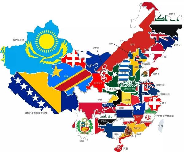 你见过的最好看的/最奇特的中国地图是什么样的?