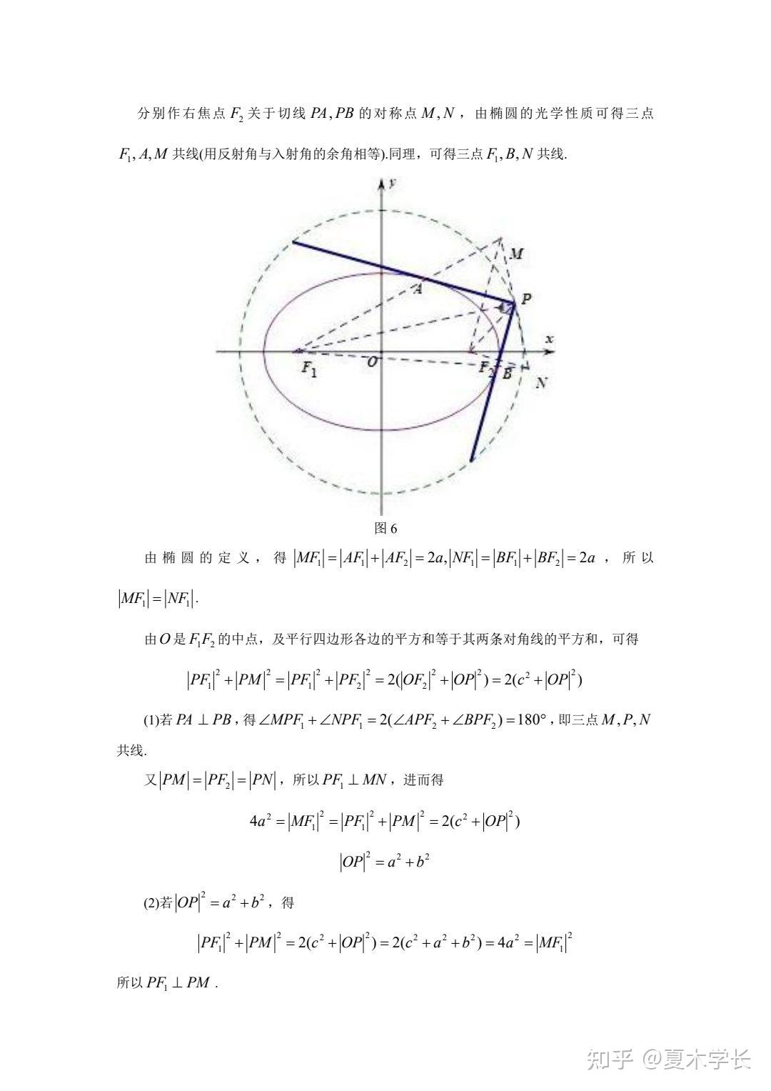 在圆锥曲线中,第一问常考判断轨迹形状,而蒙日圆模型,可为你提供一种